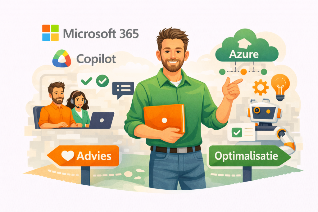 IT-Consultant met technologie en advies